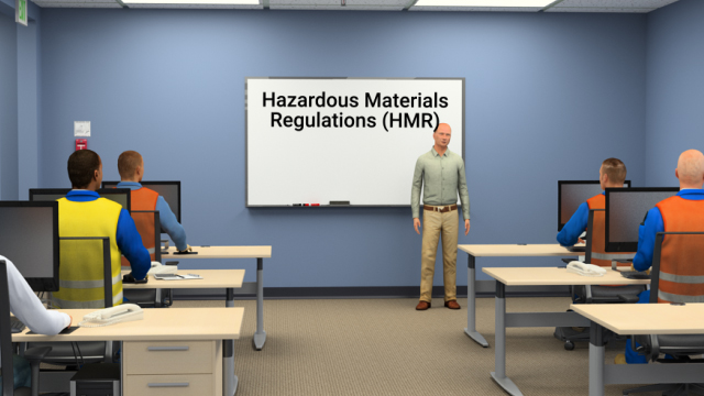 危险材料法规（HMR）要求Hazmat雇主培训和证明所有Hazmat员工。