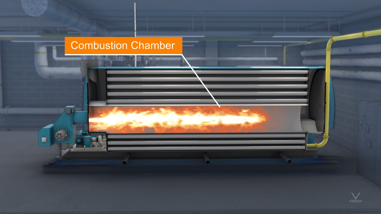 燃烧室是燃料被燃烧以产生加热水所需的热能的地方。