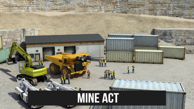 该矿山法令加强和扩大了矿工的权利，加强了煤矿外，以加强矿工保护金属和非金属采矿业务。