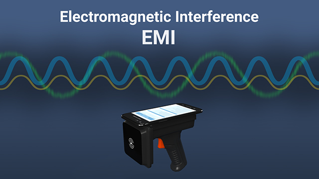 电子设备的电磁波会干扰射频识别系统。
